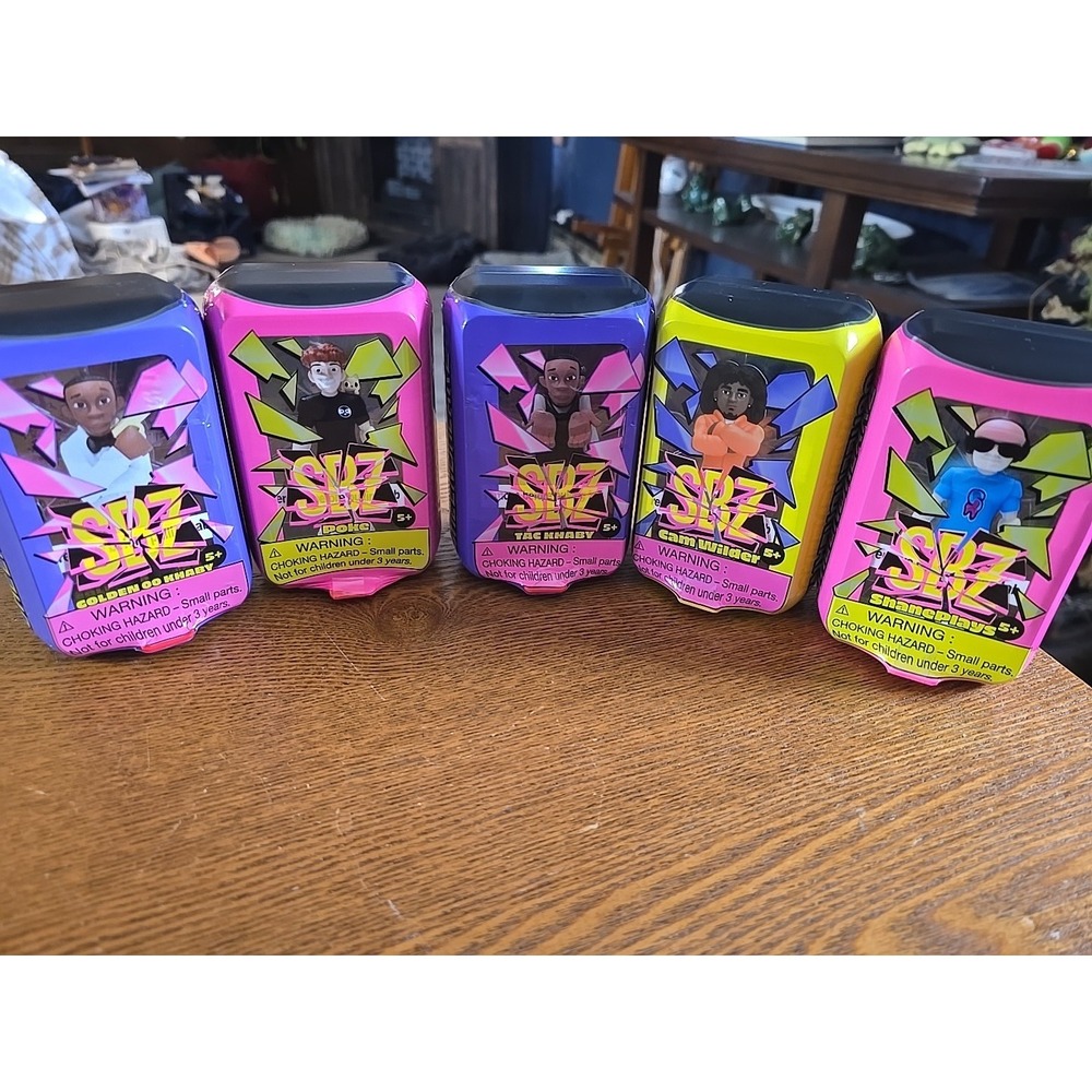 ScreenBreakz  Set Of 5:  Cam Wilder, Shaneplays, Tac Khaby, Poke & Golden OO Kha